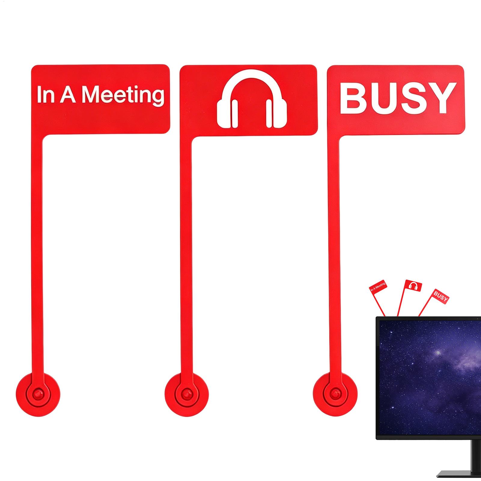 Home Office Programmer - 3pcs Office Desk Flag Portable Focus