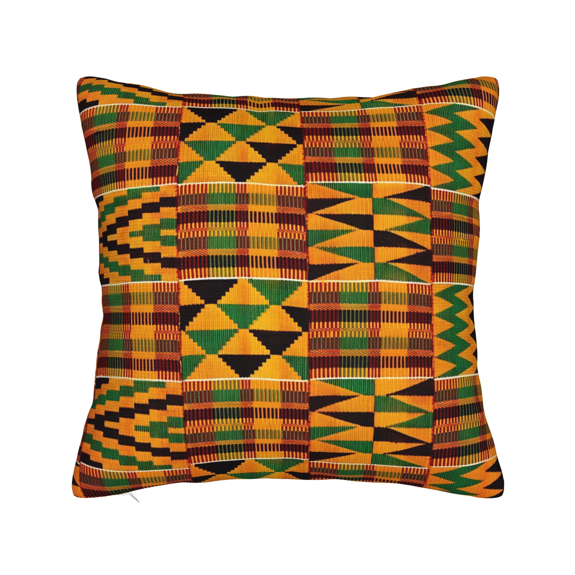 Home Office Kent - African Pattern Authentic Kente Cloth Pillowcases