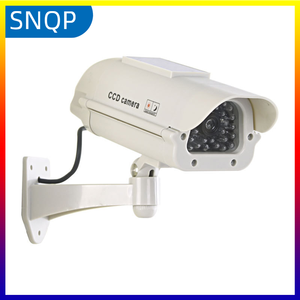 Home Office Zoom - Simulation Solar Camera Waterproof Fake Camera