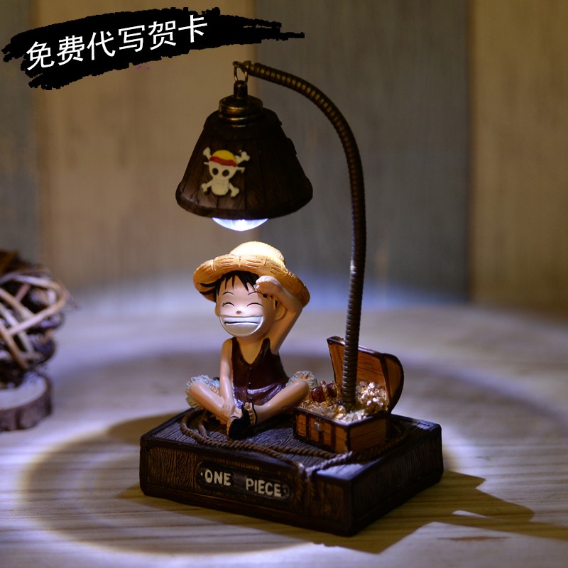 Home Office Lamp - One Piece Anime Night Light Tony