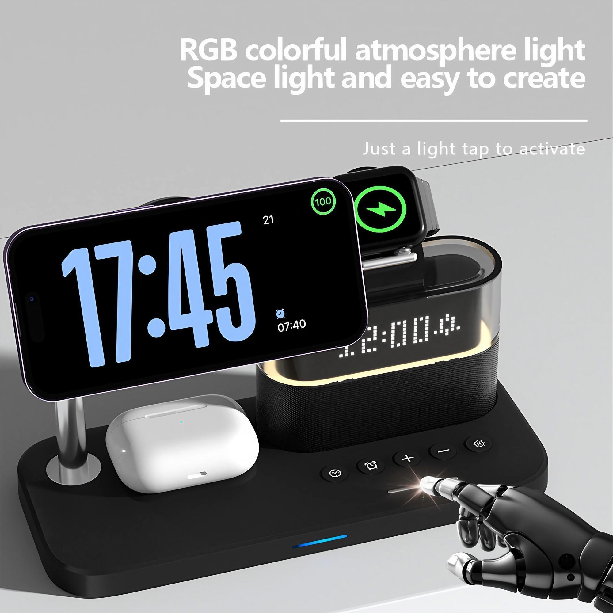 Magnetic Wireless Charging Sta - Desk Charging Station ulasan dan harga