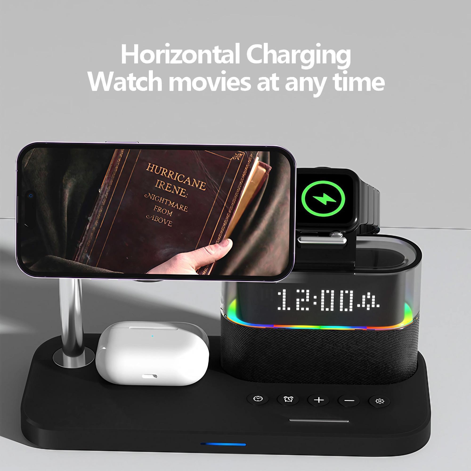 Magnetic Wireless Charging Sta - Desk Charging Station ulasan dan harga