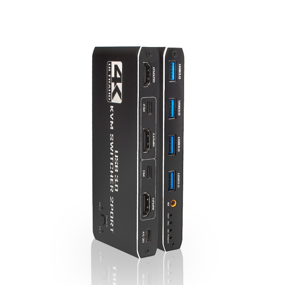 Universal 2 In 1 HDMI KVM Swit - Home Office Kvm Switch ulasan dan harga