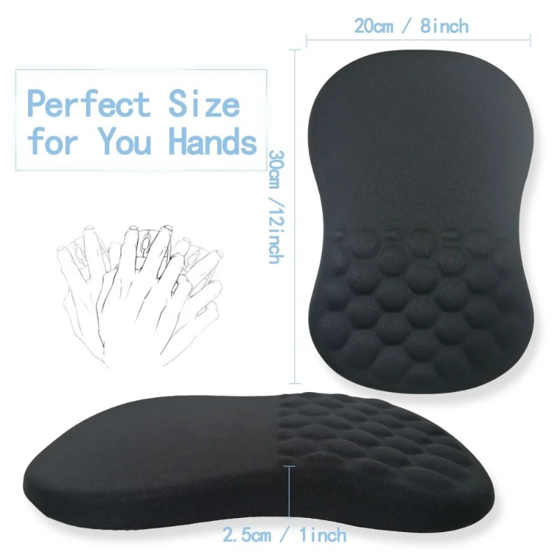 Ergonomic Wrist Rest Mouse Pad - Wrist Rest Pad ulasan dan harga