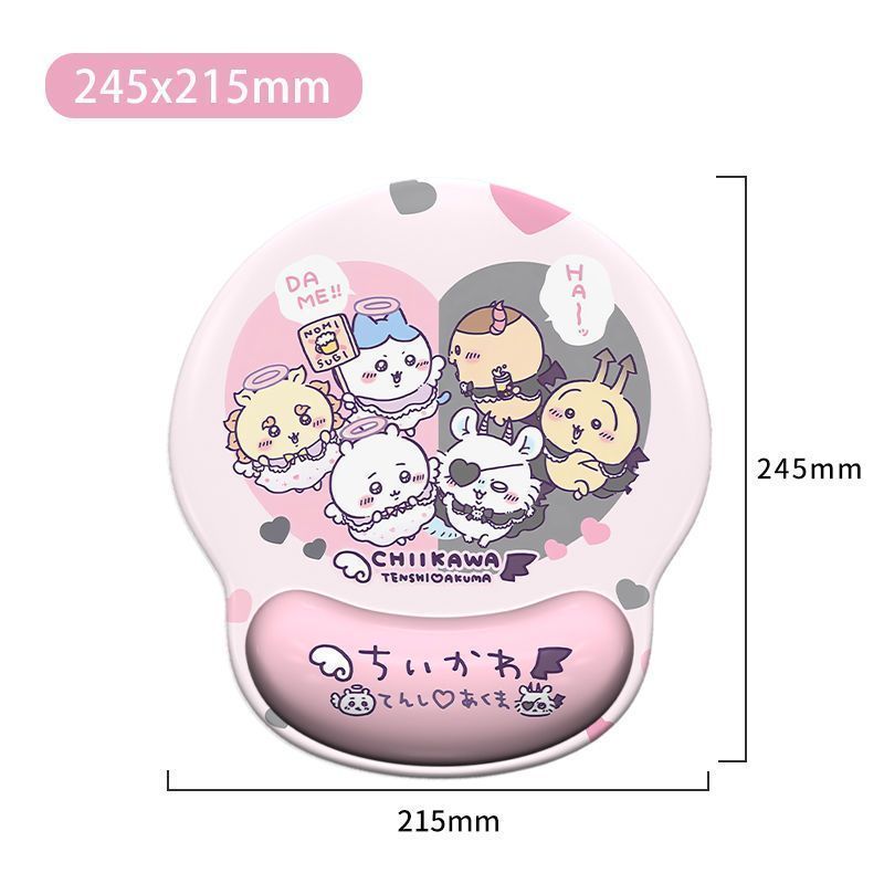 High‑appearance Chiikawa Mouse - Wrist Rest Pad ulasan dan harga