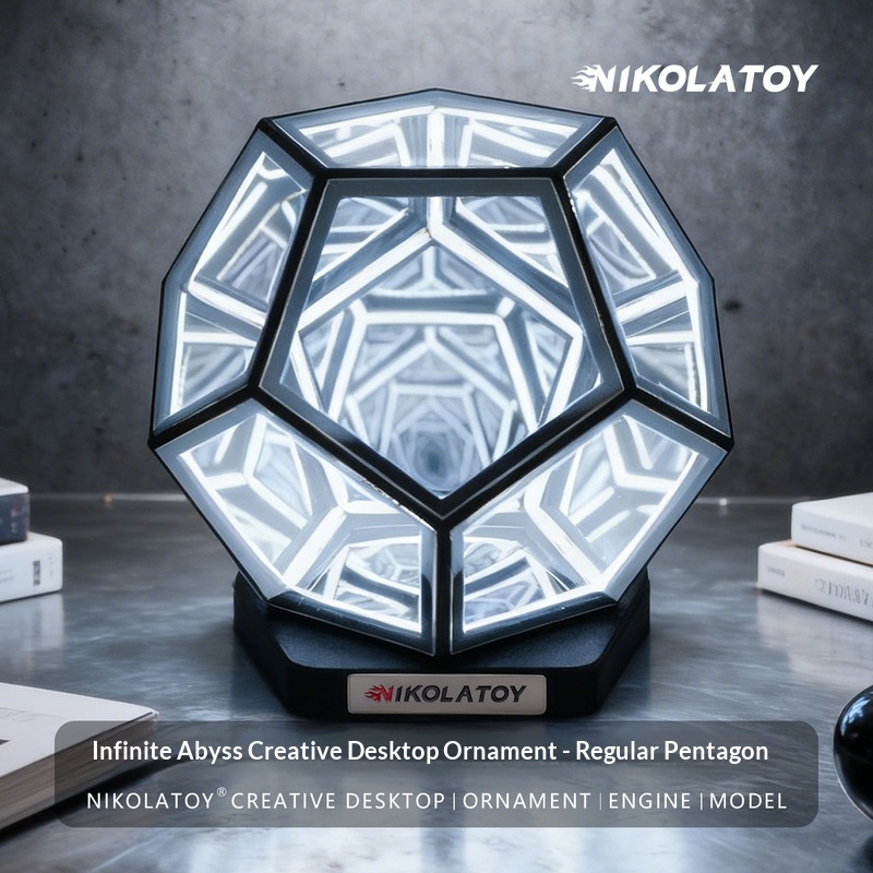 NIKOLATOY Infinity Dodecahedro - Home Office Lamp ulasan dan harga