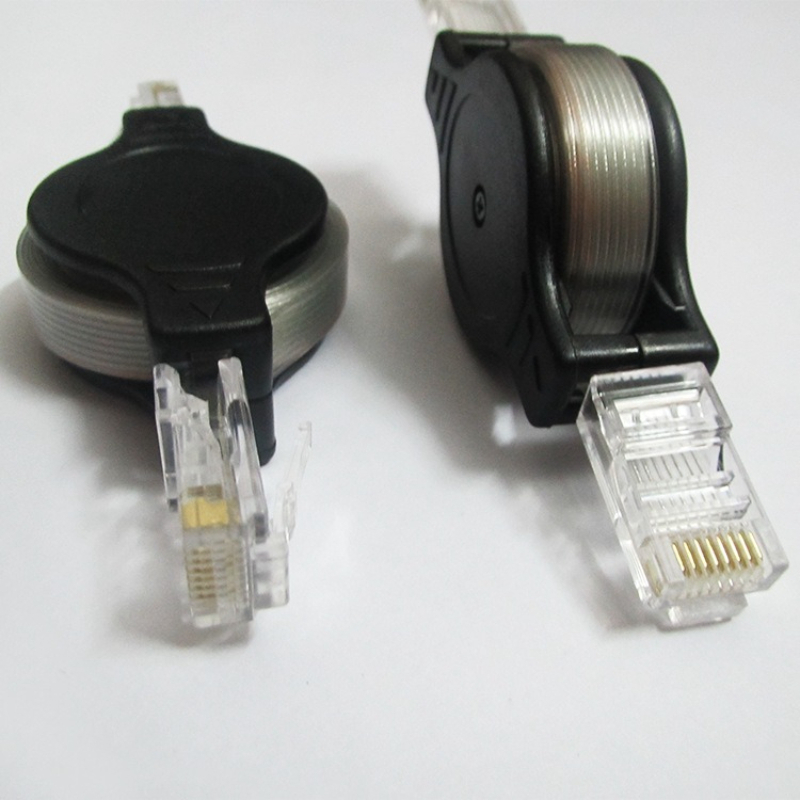 2PCS Retractable RJ45 Cat5e Ca - Home Office Programmer ulasan dan harga