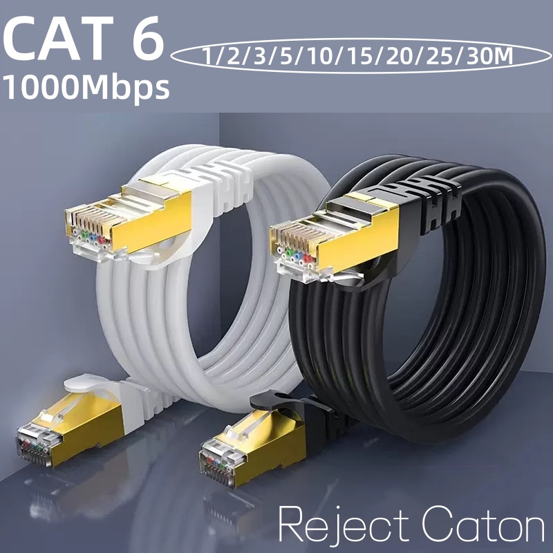 1/2/3/5/10/15/20/25/30M CAT6 E - Home Office Programmer ulasan dan harga