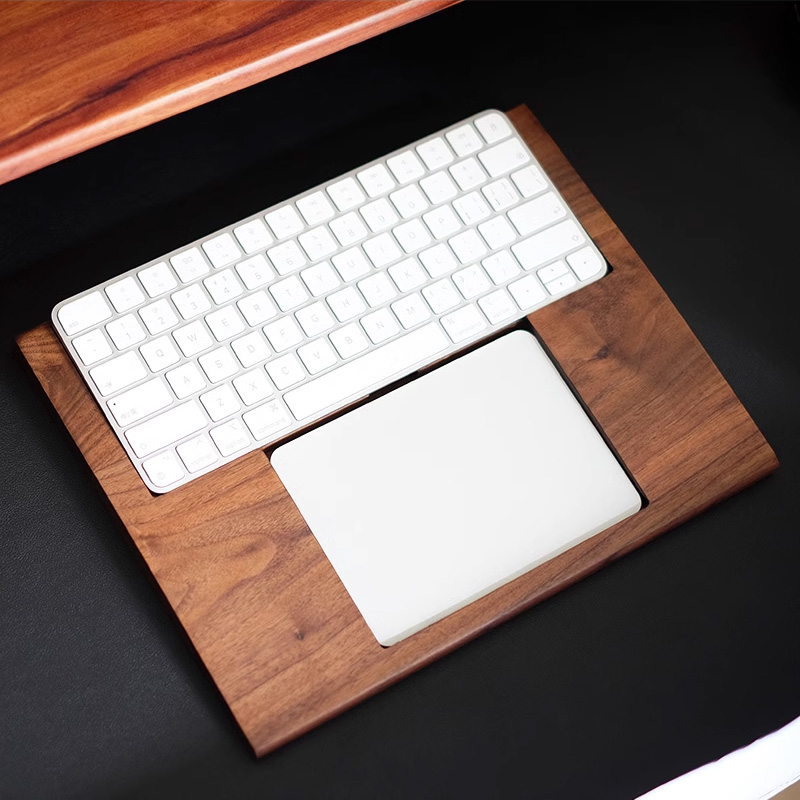 Walnut Solid Wooden Tray Palm  - Wrist Rest Pad ulasan dan harga