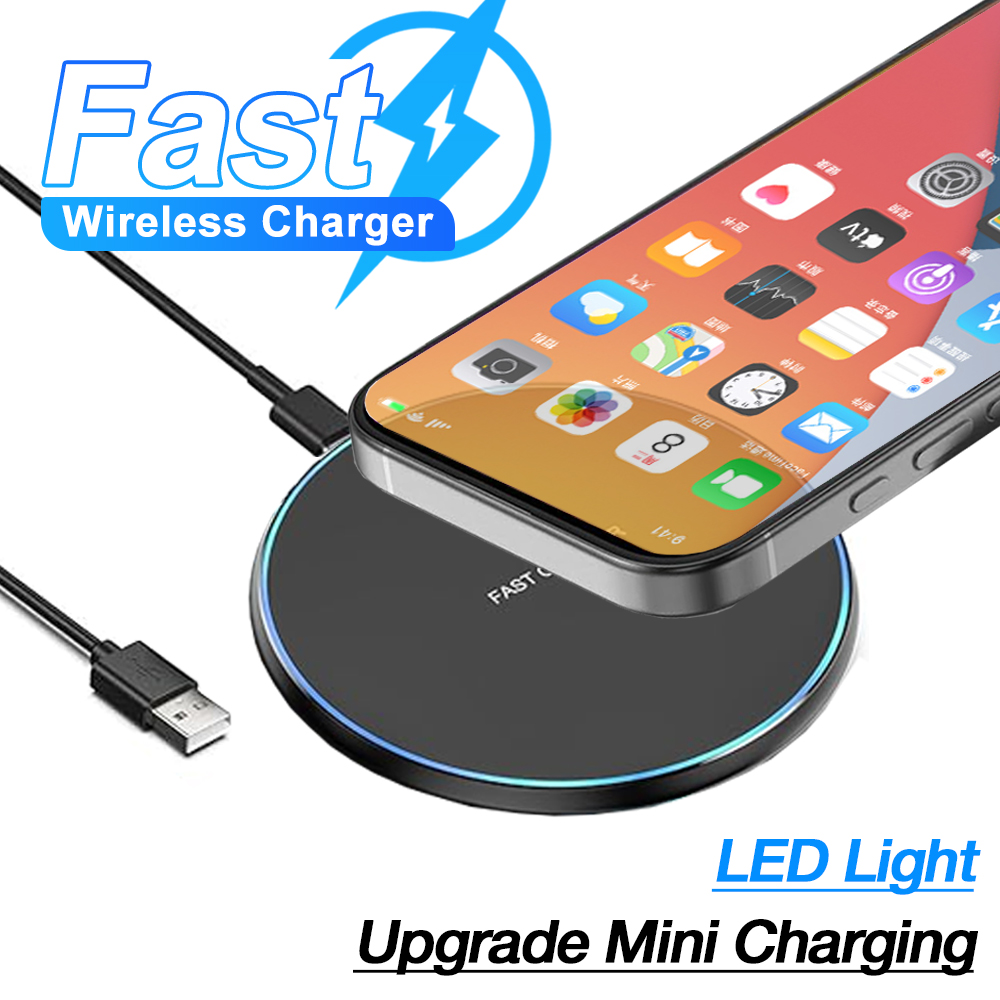 Desktop Mini Wireless Charger  - Desk Charging Station ulasan dan harga