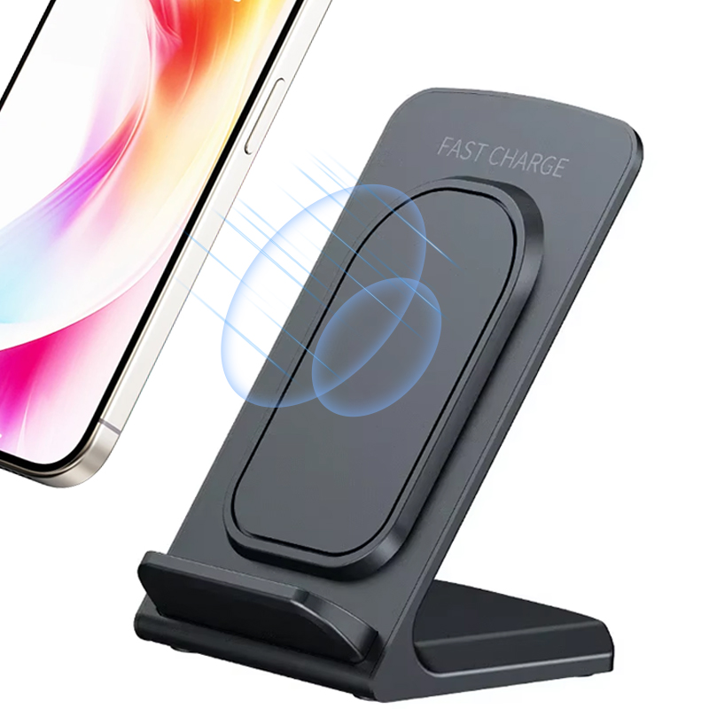 Wireless Charger Stand Desktop - Desk Charging Station ulasan dan harga