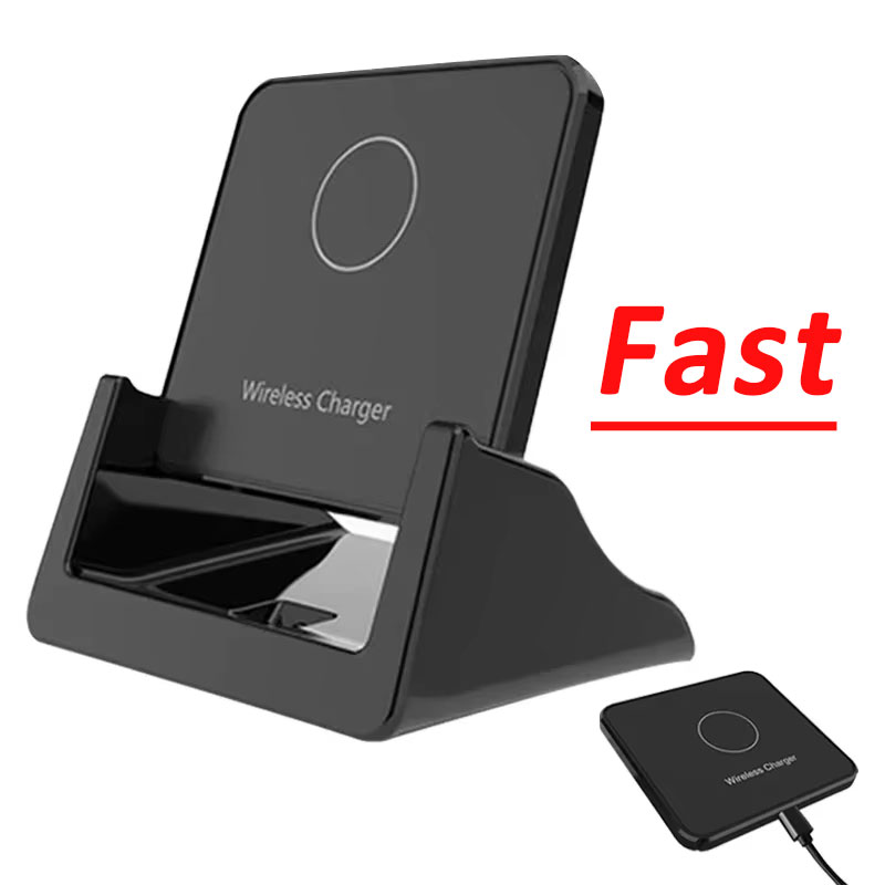 Wireless Charger Pad Stand Des - Desk Charging Station ulasan dan harga