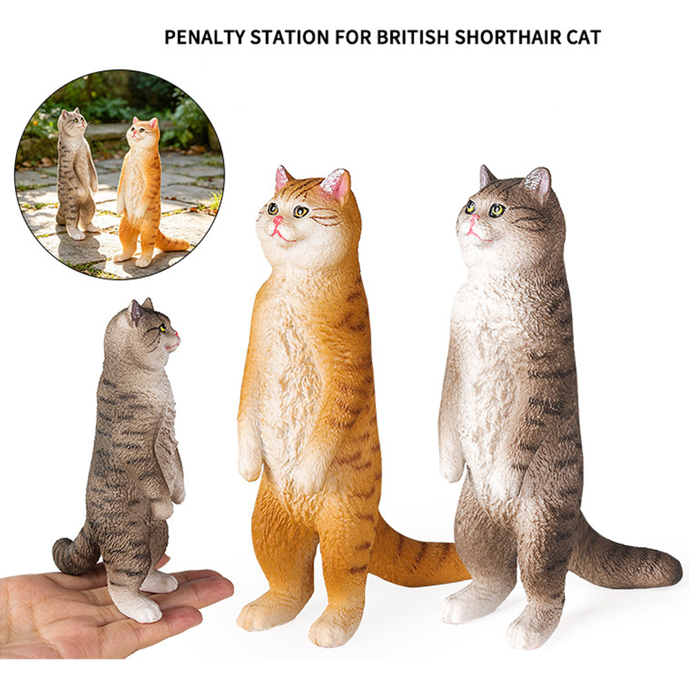 Standing British Shorthair Cat - Home Office British ulasan dan harga