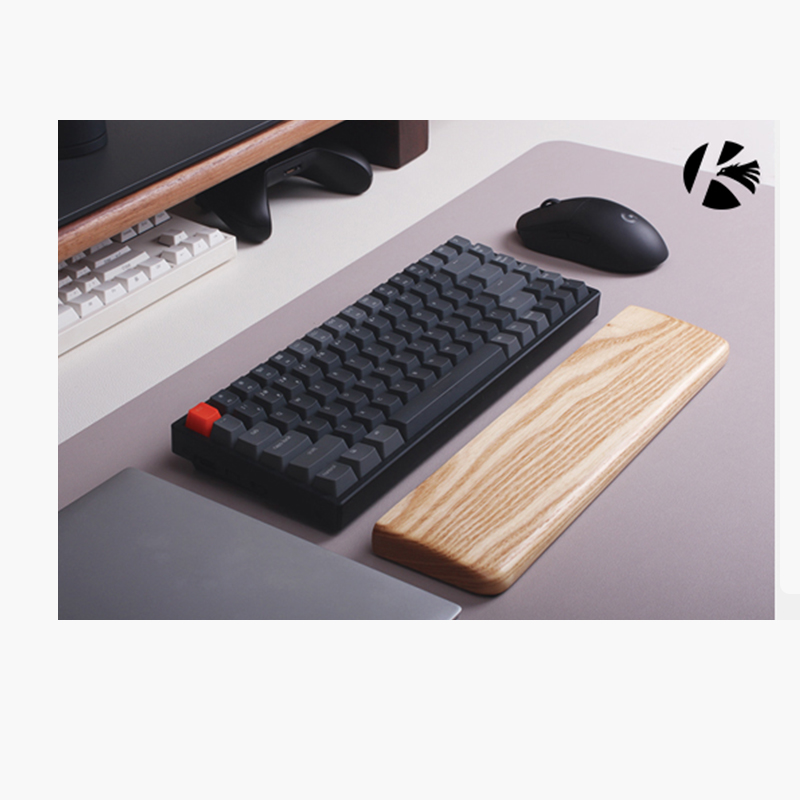 Kashcy solid Ashtree wooden pa - Wrist Rest Pad ulasan dan harga