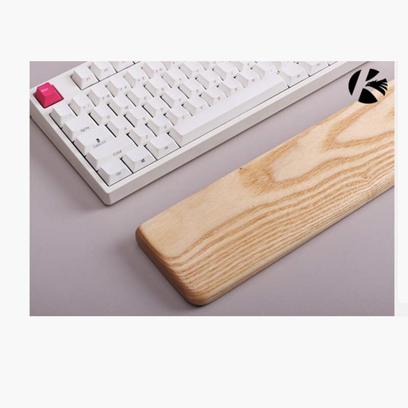 Kashcy solid Ashtree wooden pa - Wrist Rest Pad ulasan dan harga